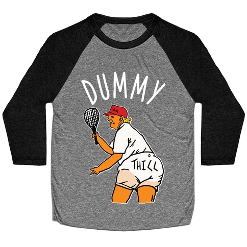 Dummy Thicc Trump Baseball Tee
