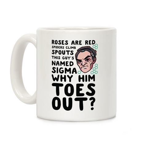 Sigma Toes Out Parody Coffee Mug