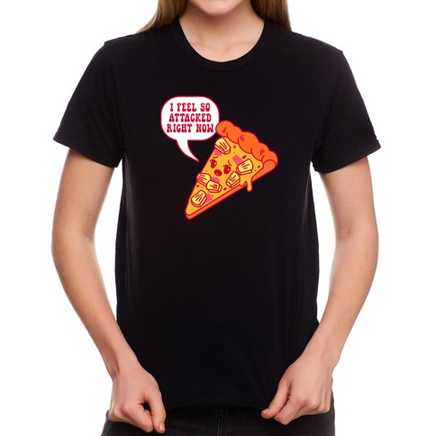 I Feel So Attacked Right Now Pineapple Pizza Garden Flag | LookHUMAN