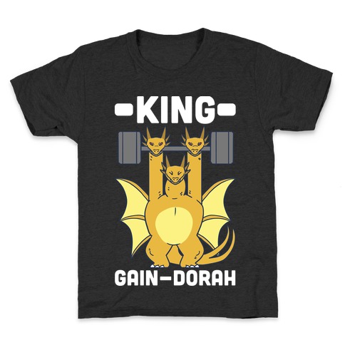 King Gain-dorah - King Ghidorah Kids T-Shirt