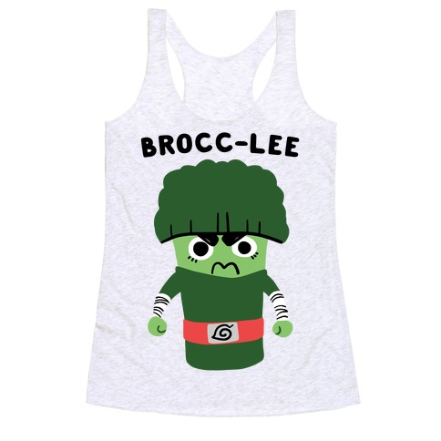 Brocc-Lee - Rock Lee Racerback Tank Top