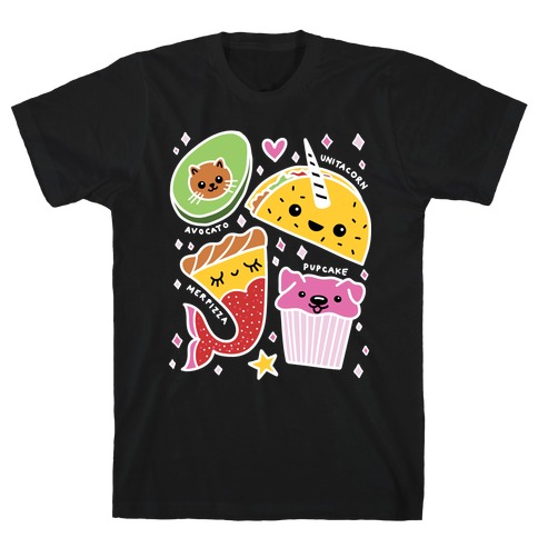 Cute Food Mashups T-Shirt