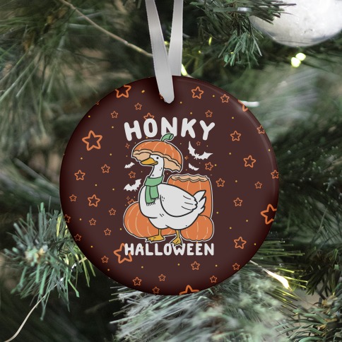 Honky Halloween Ornament