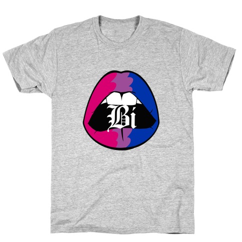 Bi Pride Lips T-Shirt