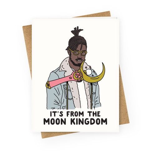It's From The Moon Kingdom Greeting Card