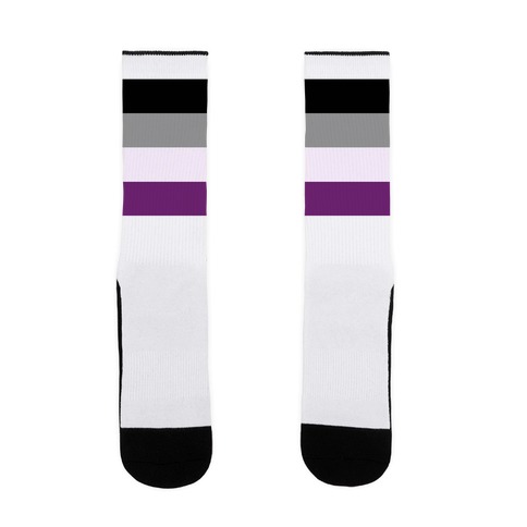 Asexual Pride Flag Sock