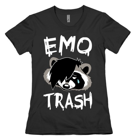 Emo Trash Womens T-Shirt