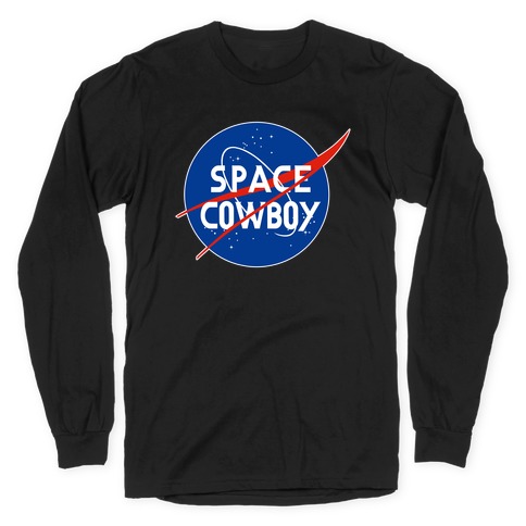 Space Cowboy Parody Long Sleeve T-Shirt