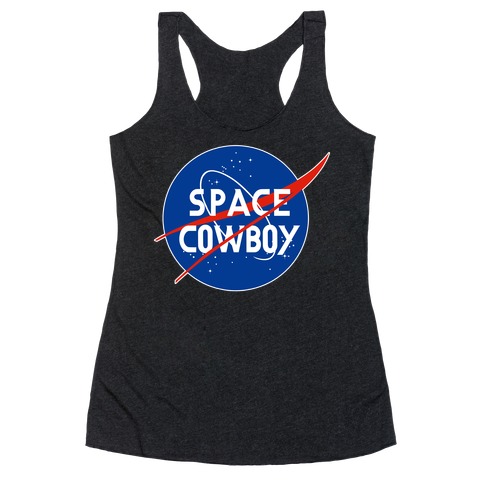 Space Cowboy Parody Racerback Tank Top