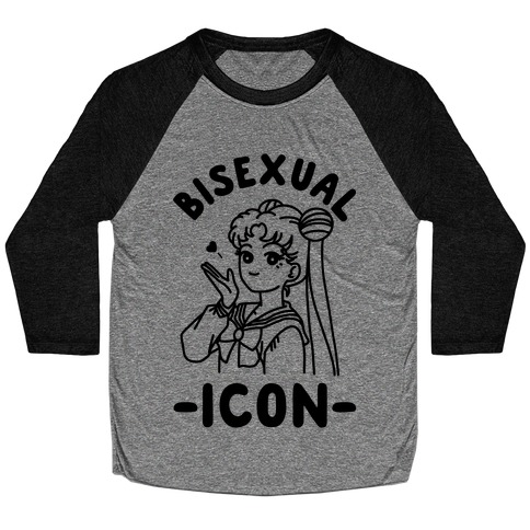Bisexual Icon Usagi Baseball Tee