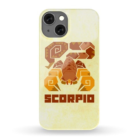 Monster Hunter Astrology Sign: Scorpio Phone Case