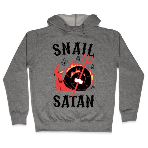 Snail Satan Hooded Sweatshirt