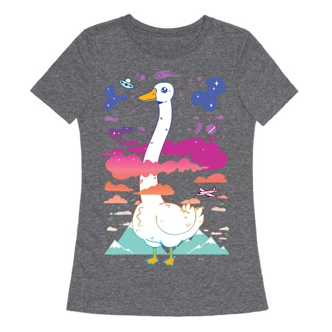 Long Goose Womens T-Shirt