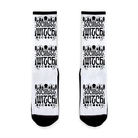 Socialist Witch Sock