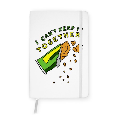 I Can't Keep It Together Granola Bar Notebook