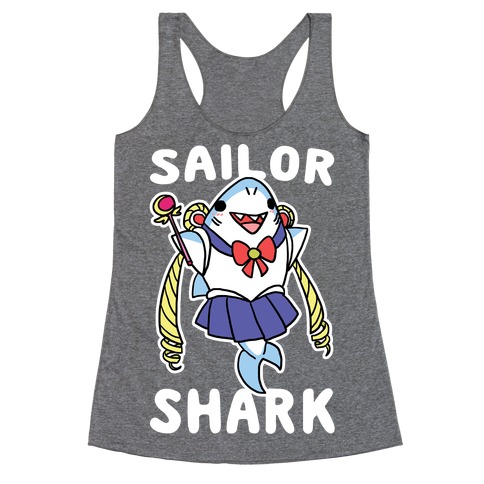 Sailor Shark Racerback Tank Top