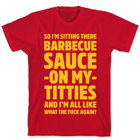 My on barbeque tittes sauce 