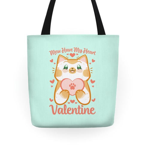 Mew Have My Heart, Valentine Tote