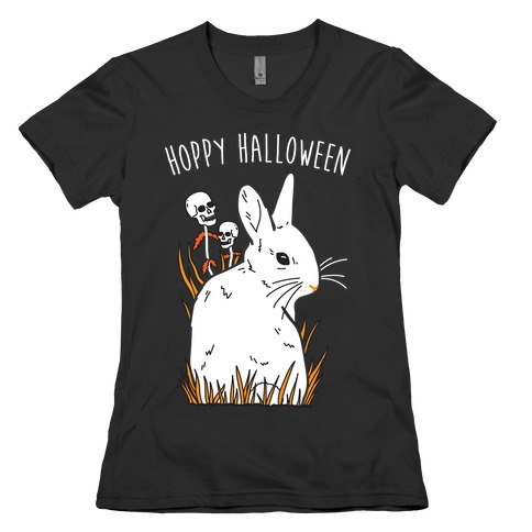 Hoppy Halloween Womens T-Shirt