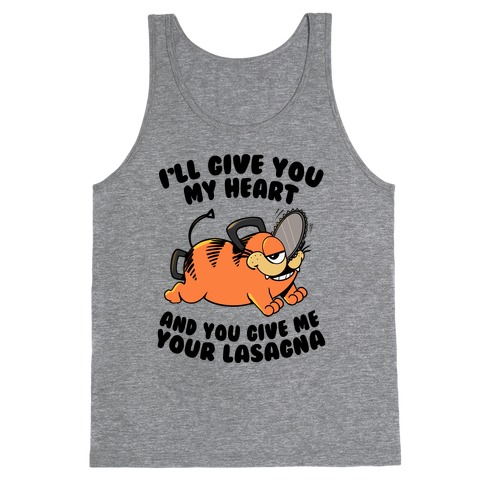 My Heart for your Lasagna Tank Top