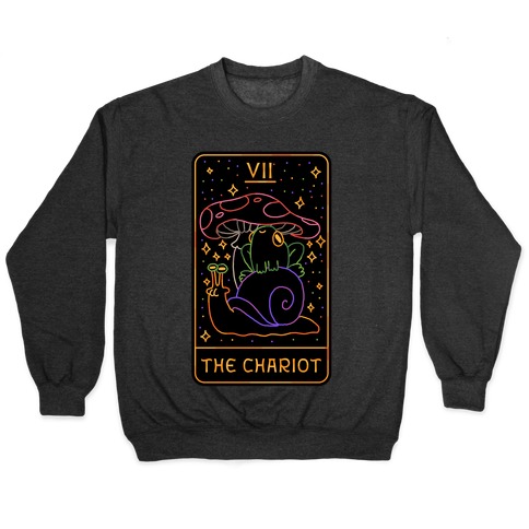 The Chariot Frog On a Snail Tarot Pullover
