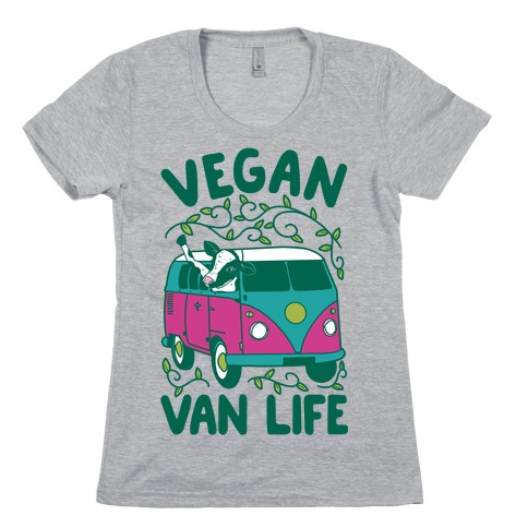 Vegan Van Life Womens T-Shirt
