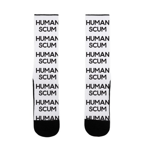 Human Scum Sock