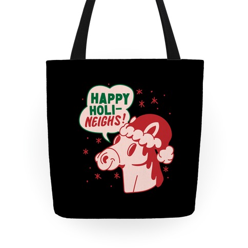 Happy Holi-Neighs Holiday Horse Tote