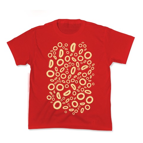 Spaghettios Pattern Kids T-Shirt