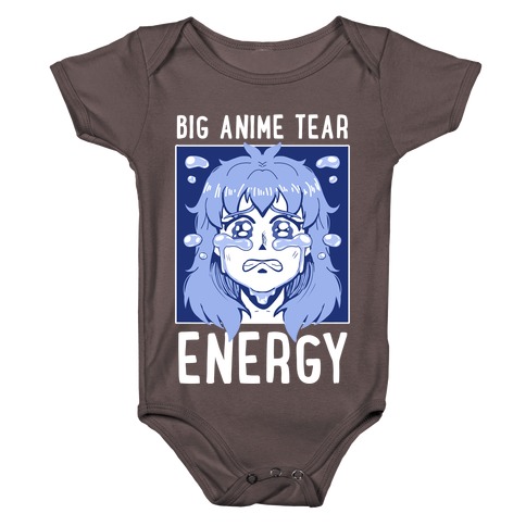 Big Anime Tear Energy Baby One-Piece