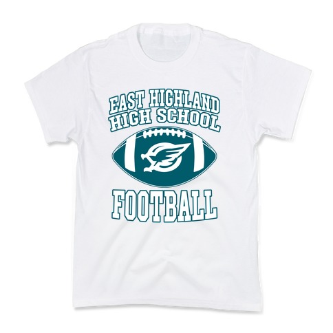 East Highland High School Football Kids T-Shirt