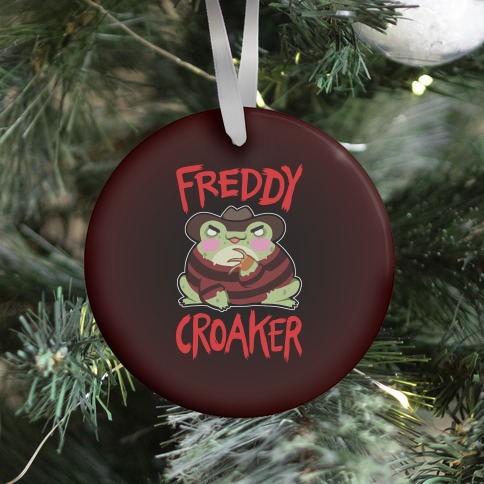 Freddy Croaker Ornament