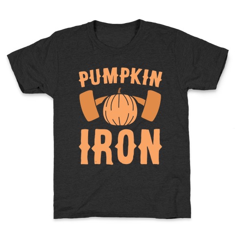 Pumpkin Iron Kids T-Shirt