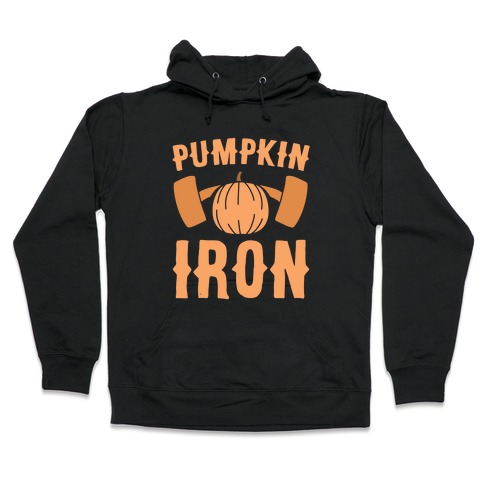 Pumpkin Iron Hooded Sweatshirt