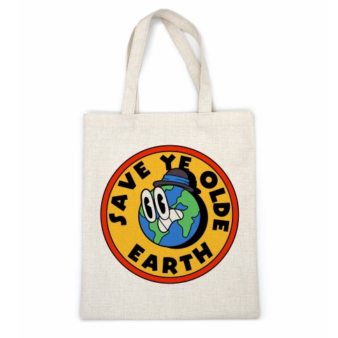 Save Ye Olde Earth Casual Tote