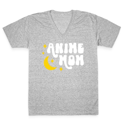 Anime Mom V-Neck Tee Shirt