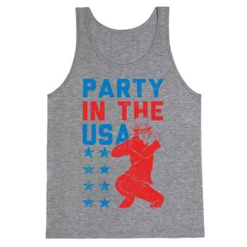 Party In The USA Uncle Sam Tank Top