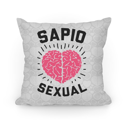 Sapiosexual Pillow