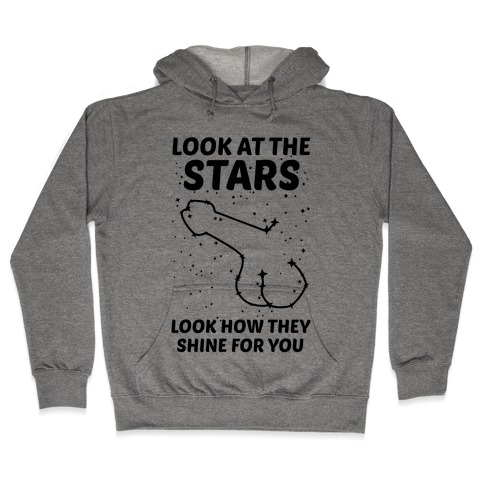 Penis Constellation Hooded Sweatshirt