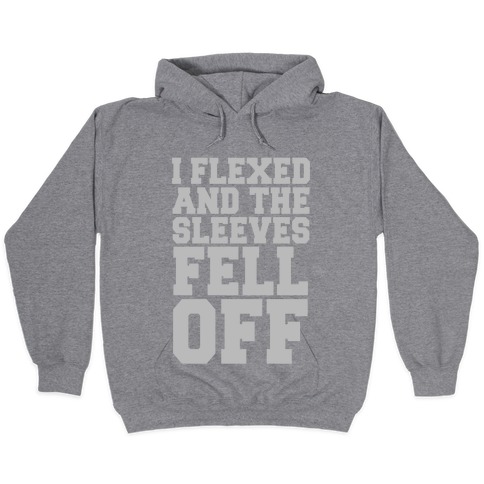 hoodie with text on sleeves