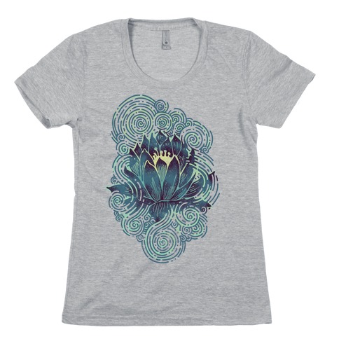 Lotus Flower Womens T-Shirt