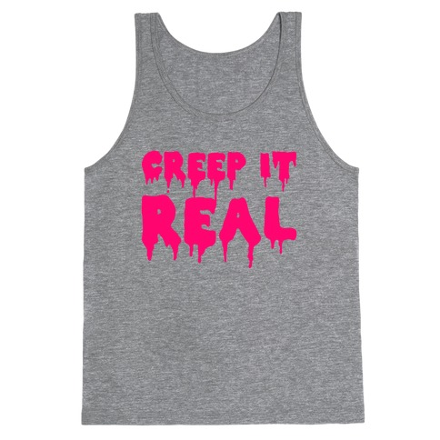 Creep It Real (Pink) Tank Top