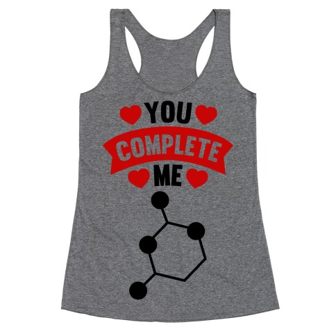 You Complete Me (RNA G & C) Racerback Tank Top