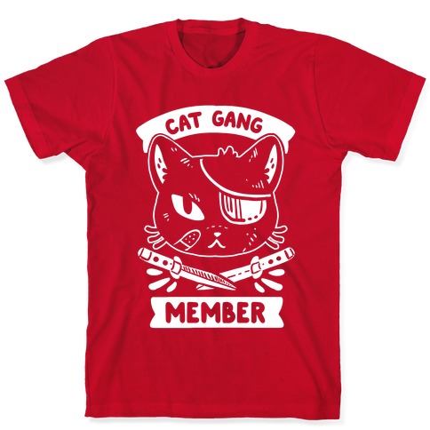 Cats in clearance gangs t shirt