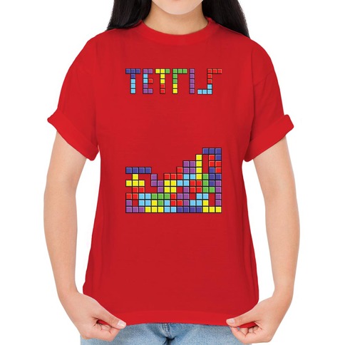 Tetris: Best Game Of All TIme T-Shirts | LookHUMAN
