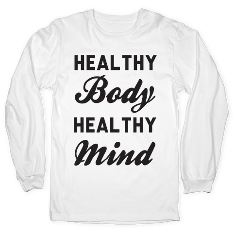 Mental Health Awareness Healthy Body Healthy Mind' Unisex Premium