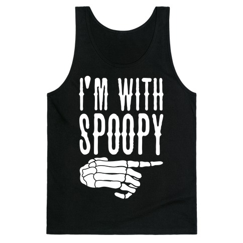 I'm With Spoopy & I'm With Creppy Pair 1 Tank Top | LookHUMAN