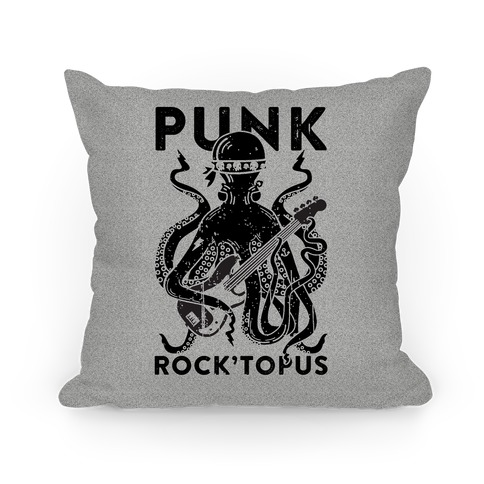 Punk Rocktopus Pillow