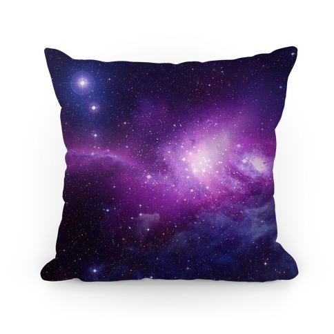 Galaxy Wonderland Throw Pillow