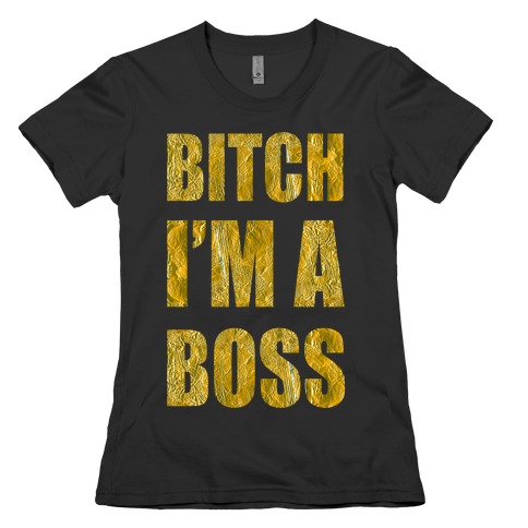 Like a boss bitch. Quote for tshirt, hoodie, cushion, card,print, poster.  Stock Illustration